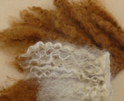 Image of Machine Sewn Wefts, ready to form into your dolls wig